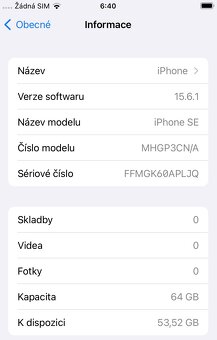 Apple iPhone SE 64GB - 5