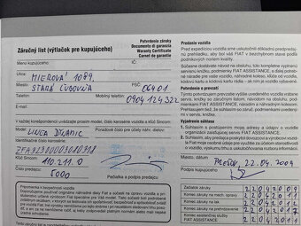 Predám Fiat Linea 1.3 nafta 66kw. - 5