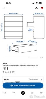 Komoda IKEA MALM - 5