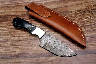 Damaskový lovecký nôž.2379/232 - 5