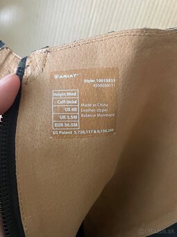 Dámske vysoké jazdecké čižmy Ariat - 5