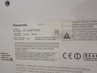 3D LED TV Panasonic TX-L32ET5W - 5
