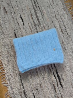 Dámsky šál Tommy Hilfiger - modrý - 5