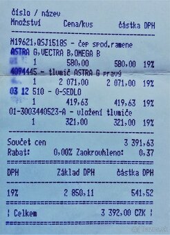 Tlmič Astra Caravan 1.4- 16v - 5