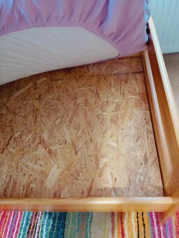 Detská drevená posteľ z masívu 180x80 - 5