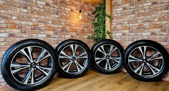 Alu orig. NISSAN Qashqai R18 5x114,3 + letné pneu 215/55 R18 - 5