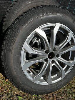 R 18 Audi, WV. original Alu 8Jx18H2 + zimné gumy 6,9mm dezé - 5
