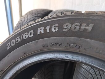 205/60 r16 zimné pneumatiky Kumho 6,5mm - 5