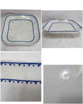 Starožitná porcelánová misa -Viedenský vzor - 5