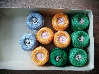 Bavlnky na vyšívanie, pletenie - 5