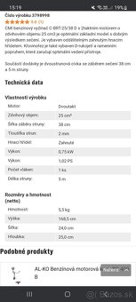 Benzínový vyžinač - 5
