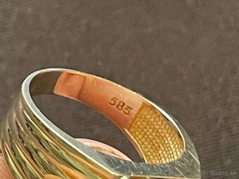 zlaty prsten motiv Rolex 555e - 5