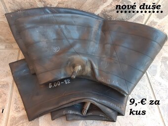 Šípové pneumatiky 5,00-12" a 6,5-12" aj Duše - 5