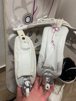 Snowboard + topánky - 5