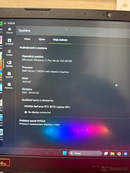 Acer Nitro 5 RTX 3070 Ryzen 7 5800h - 5