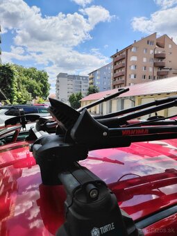 Strešný nosič na Mazda CX3, plus 2x drziak bicyklov - 5