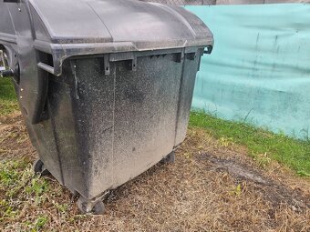 Predam 1100l kontajner plastovy cierny 2022 - 5