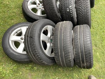 Orig.  Alu disky 14 5x100 Fabia Roomster , leon ,Ibiza - 5