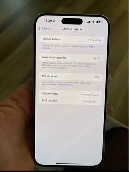 Apple iphone 15pro Max 256gb - 5