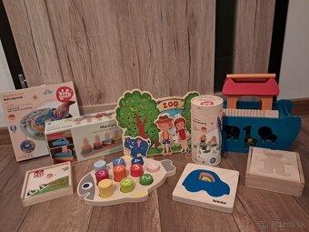 Hračky, vkladačky, knihy, drevené hračky, puzzle - 5