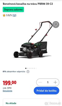 Benzínová kosačka Parkside PBRM 39 C2 - 5