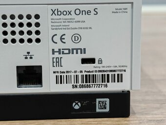 Xbox One S 1TB White - 5