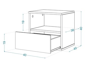 Posteľ s úložným priestorom a kovovým roštom - 5