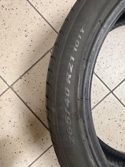 Predam 2ks Pireli Letne gumy 21R - 5
