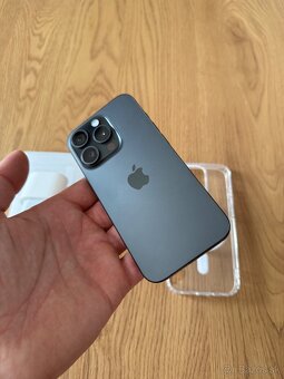 iPhone 15 Pro 128 gb Black Titanium v záruke + príslušenstvo - 5