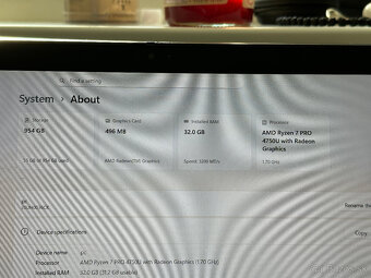 Lenovo ThinkPad T14s ryzen7/32/1Tb - 5