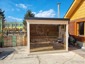 Exteriérová sauna na predaj - 5
