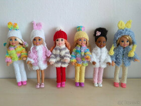 Rôzne šaty pre bábiky barbie Kelly CHELSEA ken e - 5