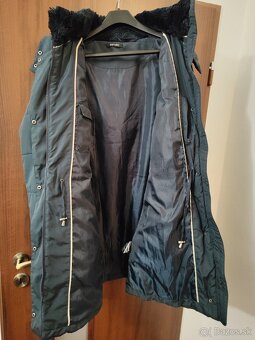 Predĺžená zimná dámska bunda/kabát - 5