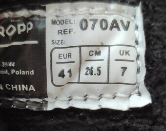 Pánske zateplené tenisky- 41 - 5