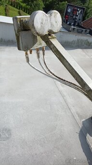 satelitná parabola satelit sirka 60cm s držiakom na stenu - - 5