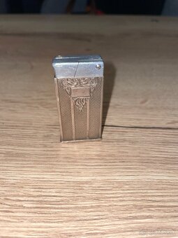 Strieborný benzínový zapaľovač - 5