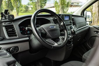 Ford Transit Custom 79kW M6, 9miest, 1. majiteľ, Nelakované - 5