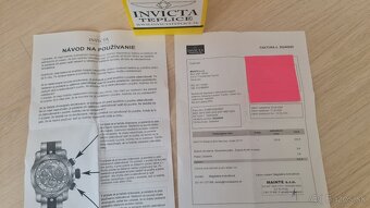 Predám pánske hodinky INVICTA - 5