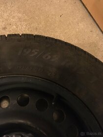 Zimné 4x pneu+ 4x disky 6X15 5X108 ET52,5 195/65/r15 - 5