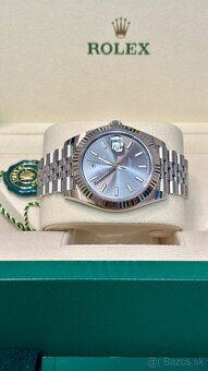 Rolex Datejust 41 Rhodium Jubille Biele zlato - 5