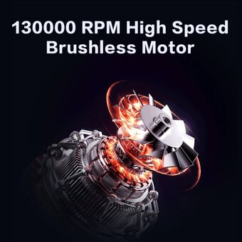 Vynikajúci Turbo Fan Drillpro až 130000 ot. + Vysávací Modul - 5