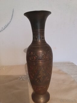 Červená a medená vaza - 5