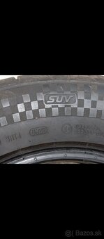 Predám letné pneumatiky 215/65r16 - 5