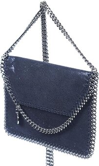 Stella McCartney - Dámska kabelka 349448W9056 Blue Mini Fala - 5