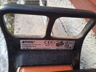 Predám motorovú pílu STIHL 361 - 5