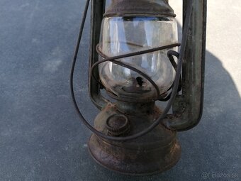 Predám starožitná petrolejová lampa - 5