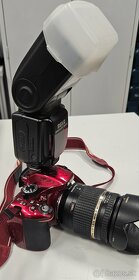 Nikon D5200 objektív Tamron 18 -270 plus externy blesk - 5