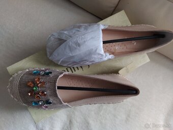 NOVÉ béžové espadrilky Jenny Fairy veľ. 37 (osobný odber) - 5