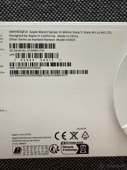 Apple Watch 10 46mm Slate Titanium - 5