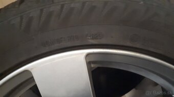 Predám sadu diskou 5x108 R17 so zimnými pneu 205/55 R17 - 5